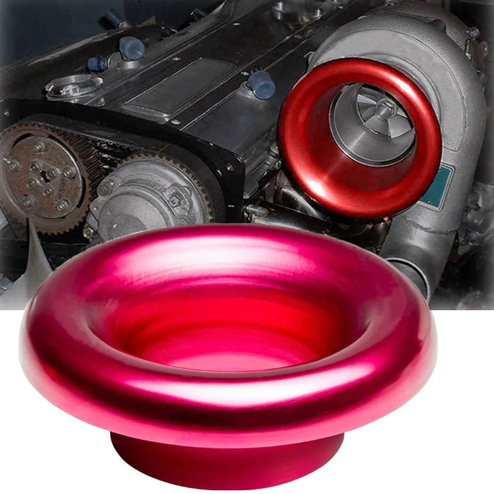 4 Inch Universal Short Bellmouth Velocity Stack Air Intake Turbo Horn Funnel Cover For Car Truck Performance Parts