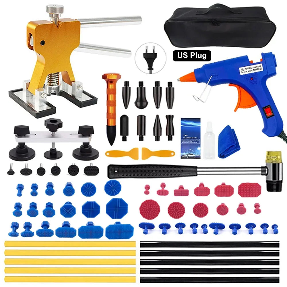 Car Dent Repair Tools Dent Removal kit Paintless Dent Repair Auto Body Dent Suction cup Puller products for Car workshop Vehicle CM World
