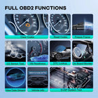MUCAR VO6 Car Diagnostic Tools Full System OBD2 Scanner 28 Resets Lifetime Free Bidirectional Control ECU Coding Auto Scan Tools Car Mobile World