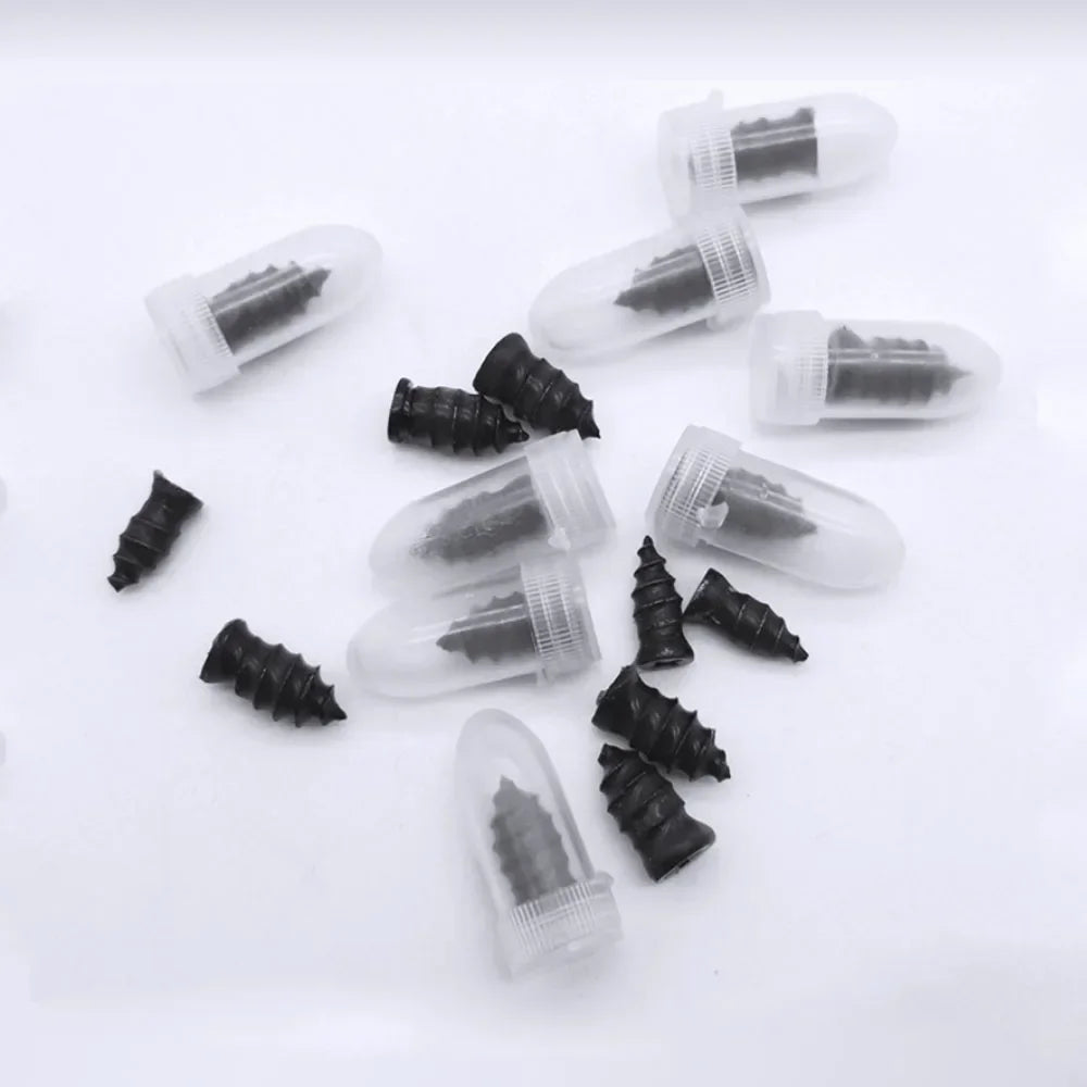 20/40/60PCS Car Motorcycle Vacuum Tyre Repair Nails Truck Scooter Bike Tire Puncture Repair Tubeless Tools