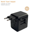 PD 20-35w International Power Adapter GaN 2 type-C&USB Fast Charging Travel Charger,Outlet Travel for Europe EU UK USA AU Car Mobile World