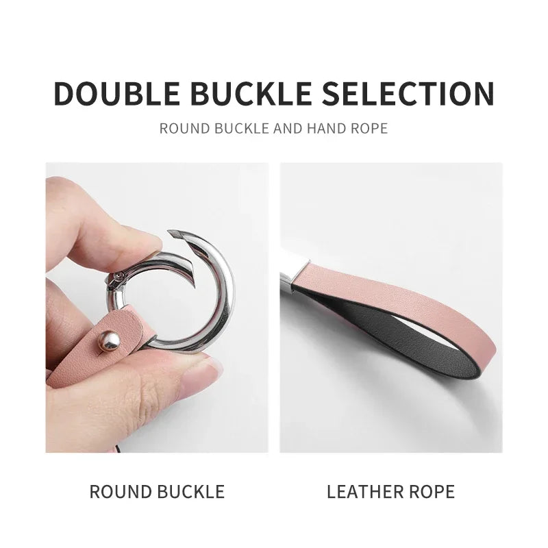 3 Buttons Car Key Case Cover Shell Fob for Geely Galaxy L7 2023 L6 MAX 1.5T Plus AIR PRO PU Car Remote Keychain Accessories