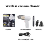 2900000pa Car Wireless High Power Vacuum Cleaner 120W 3-in-1 Portable Handheld For Home Rechargeable Auto Cordless Cleaner 2026 Car Mobile World
