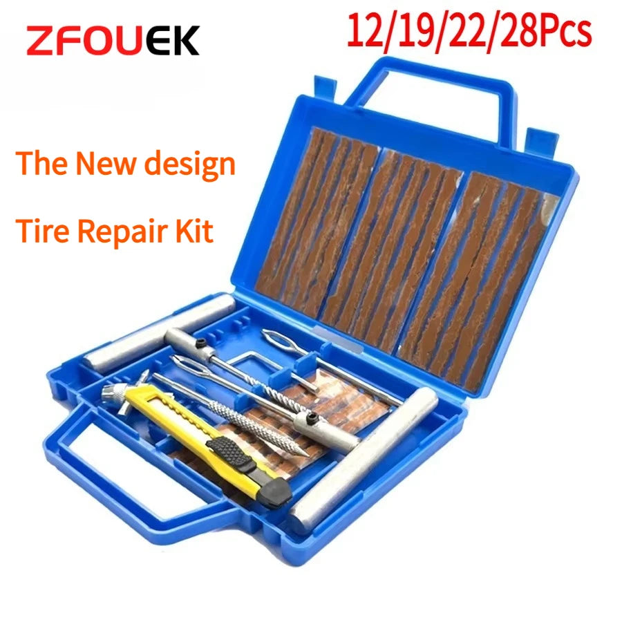 ZFOUEK Car Tire Repair Tool Tire Repair Kit Studding Tool Set Auto Bike Motorcycle Tire Repair Puncture Plug Car Accessories