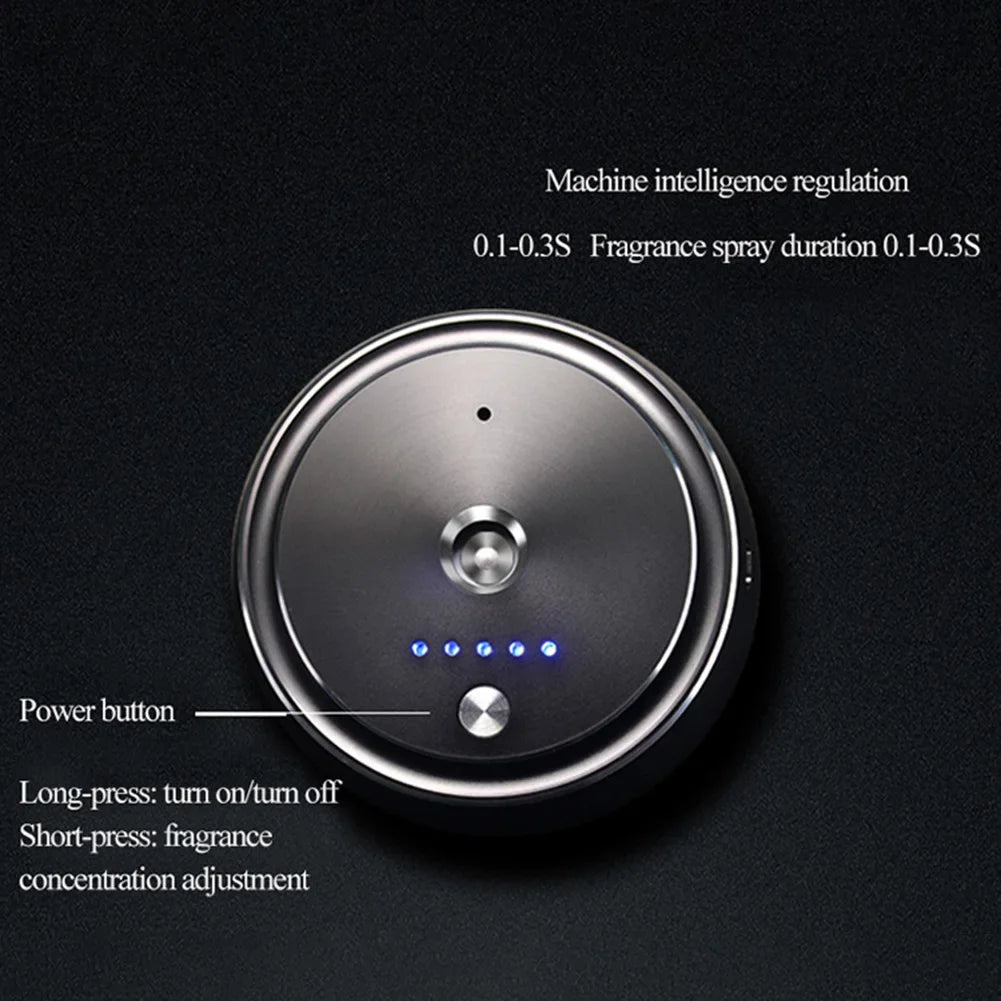 Intelligent Car Scents Aromas Machine Fragrance Diffusers Freshener Elegantly Designed Mini Perfume Machine Multiple Gears
