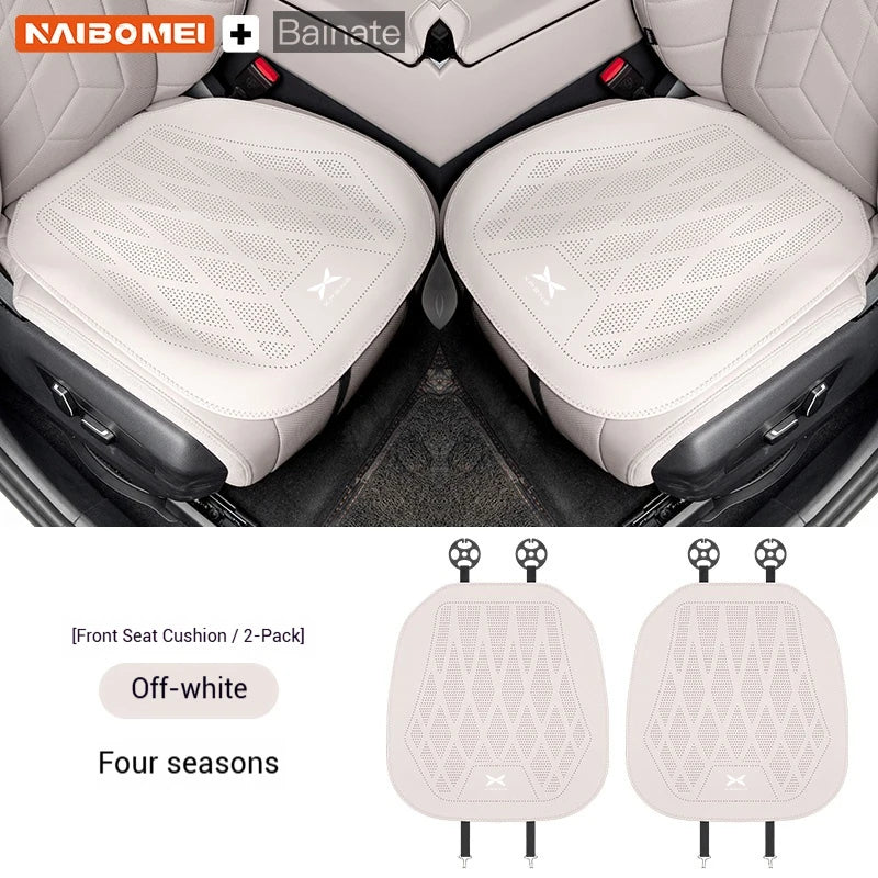 Car Seat Covers, For XPENG G6 P7 G9 MONA M03 G3 P5, Protective Covers Breathable Sweatproof, Four Seasons Leather Seat Cushion Car Mobile World
