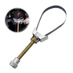 Car Oil Filter Removal Tool Adjustable 60mm to120mm Diameter Adjustable  Hand Tools Steel Strap Wrench