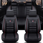 Full Coverage Universal Pu Leather Car Seat Covers for Buick Enclave Cascada Encore Lacrosse Excelle Regal TourX Car Accessories CM World