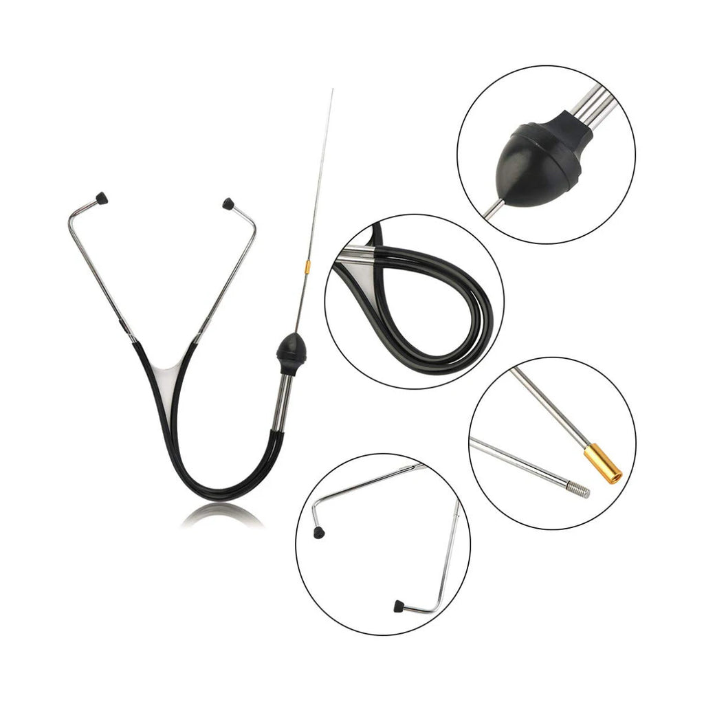 Automotive Stethoscope Mechanical Car Cylinder Tools Tool Amplification Inspection Examination Workshop Equipment Mechanic Auto CM World