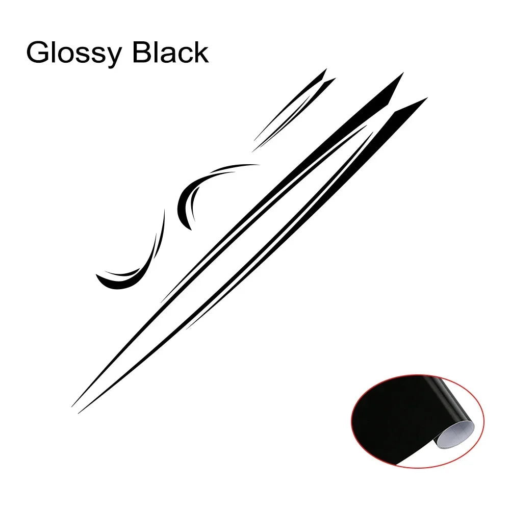 Car Body Side Stickers Graphics Stripes Decal For Camper Van Rv Motorhome Minivan Cargo Panel Trunk Bus Auto Para Accessories Car Mobile World
