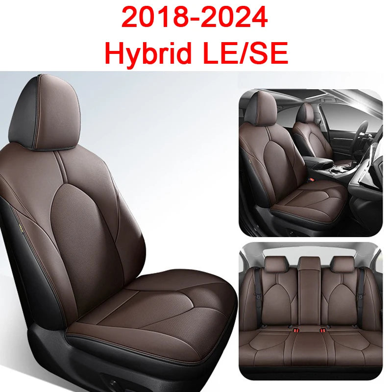 New Car Special Seat Covers 5 seats For Toyota Camry 2018 2019 2020 2021 2022 2023 2024  PU Cushion Car Seat Protection Cover