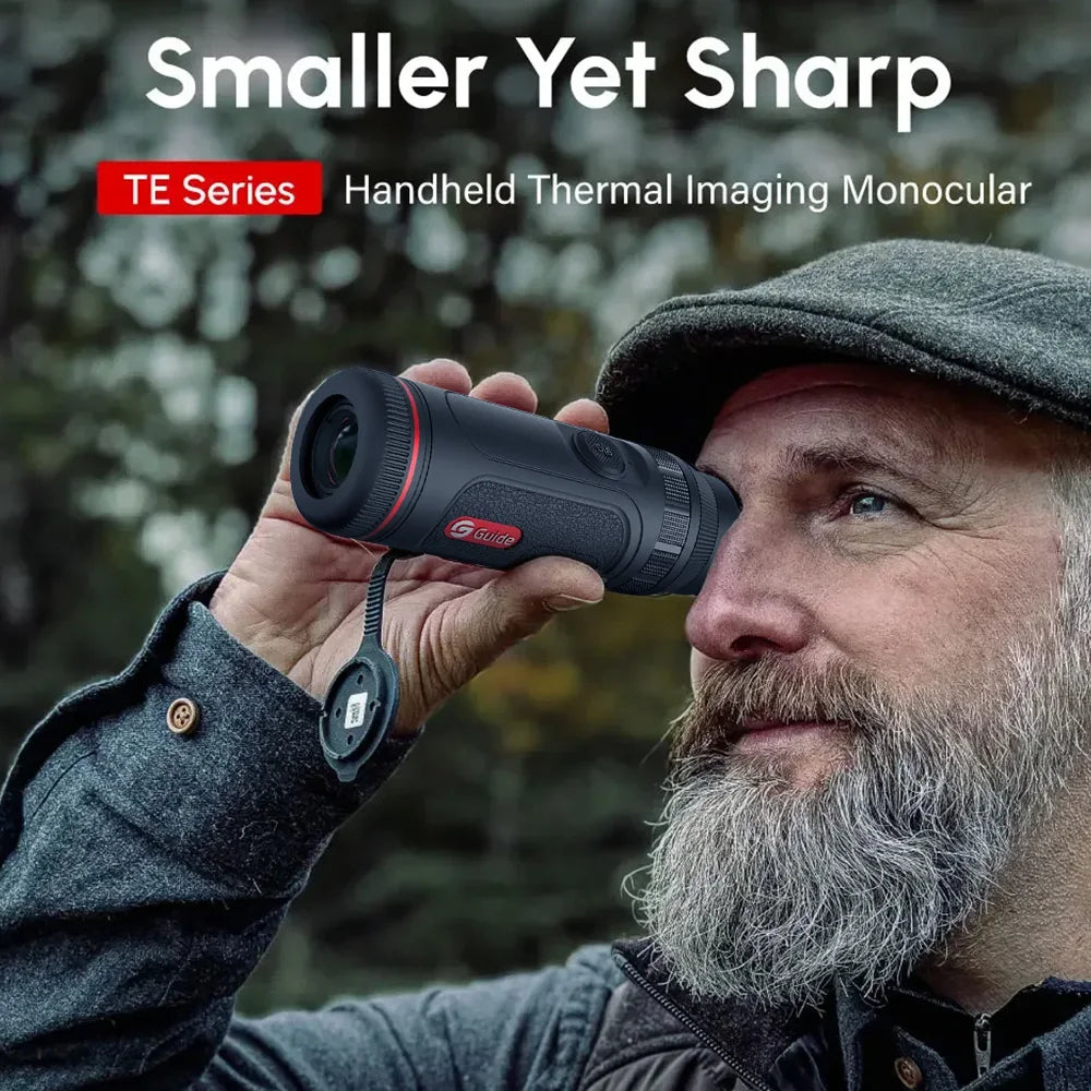 Guide 228g Super Light Handheld Thermal Night Vision Monocular TE421 Outdoor Hunting Monocular CM World