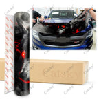 Brightly Colored Wolf Car Hood Decal Stickers Wrap Vinyl Film Engine Cover Decals Sticker Car Hood Protective Film