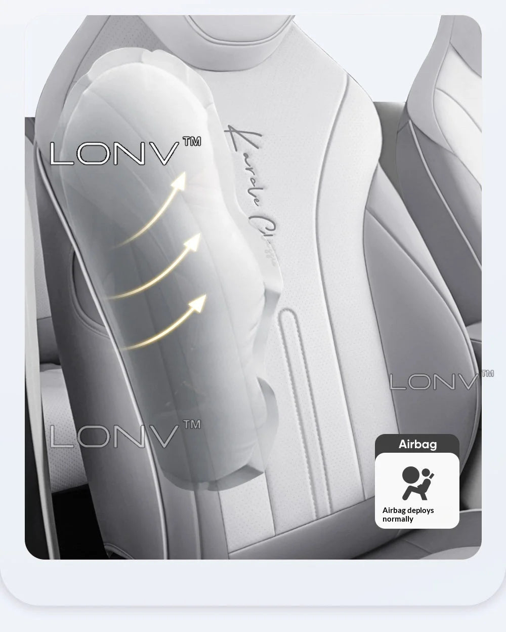 Special Car Seat Cover For MG4 EV Urban 2026 2027 Car Original Full Coverage Seat Cushion Non-slip Fixed Interior Accessories