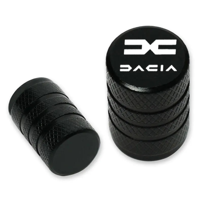 For Dacia Duster Logan Sandero Lodgy Dokker Stepway Mcv 2 Solenza La 4Pcs Metal Car Tire Valve Caps Wheel Dust Cover Accessories CM World