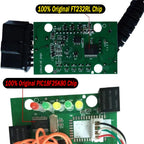 2026 ELM327 V1.5 USB Scanner PIC18F25K80 FTDI FT232RL For Chrysler/Opel/Citroen OBD2 Interface Scanner For ScanTool/MultiEcuScan