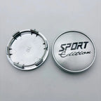 4pcs Car Wheel Center Caps 62mm ( Clips 57MM ) Wheel Hub Hubcaps Rim Dust Cover Sport Edition Logo Emblem Badge Car Accessories
