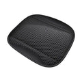 Hollow Mesh Sandwich Mesh Universal Car Seat Cushion Stitched with Premium Nappa Leather Edging Breathable and Comfortable Gifts Car Mobile World