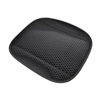 Hollow Mesh Sandwich Mesh Universal Car Seat Cushion Stitched with Premium Nappa Leather Edging Breathable and Comfortable Gifts Car Mobile World