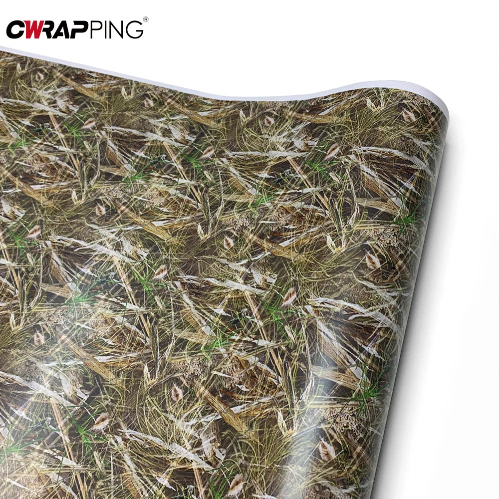 Automotive Vinyl Paper for Car Vinyl Wrap Leaf Camouflage External Car Stickers Waterproof Paint Motorcycle Vinyls Motorcycles Car Mobile World