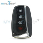 REMTEKEY Smart Key case 4 button for Hyundai Santa Fe 2015-2018 FCC SY5DMFNA04 PN 95440-4Z200 CM World