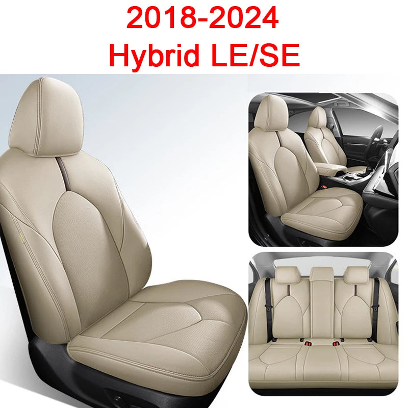 New Car Special Seat Covers 5 seats For Toyota Camry 2018 2019 2020 2021 2022 2023 2024  PU Cushion Car Seat Protection Cover