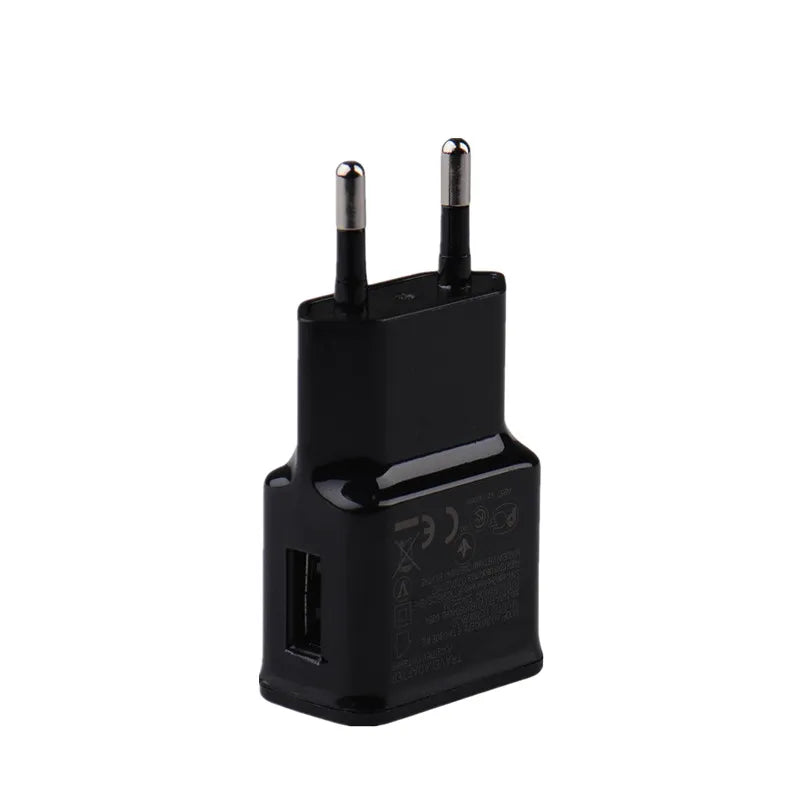 5V 2A USB Charger Travel Wall Charging Head Mobile Phone Dual USB Charger AC Adapter Portable EU Plug For iPhone Xiaomi Samsung Car Mobile World