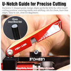 LEBYCLE MTB Road Bicycle Oil Brake Oil Needle Installation Tool Bike Oil Pipe Hose Topper Cutters Bike Olive Head Press-in Tool CM World