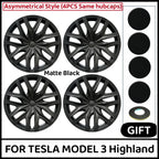 4PCS HubCap for New Tesla Model 3 Highland 2025 18 Inch Performance Replacement Wheel Cap Auto Full Rim Cover Accessories 2024