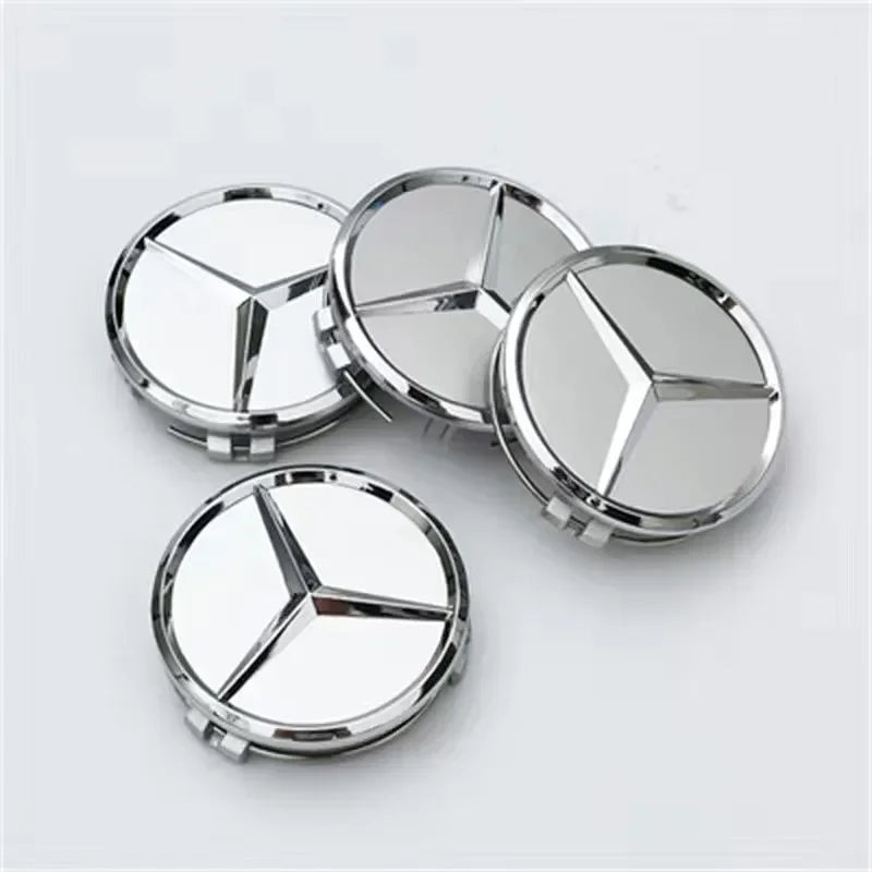 20pcs 75MM Car Wheel Center Hub Caps Covers For Mercedes Benz A B C S Class AMG GLA CLA GLC W176 W221 W204 W205 accessories