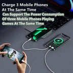 Lenovo 20000mAh Capacity Power Bank Magnetic Wireless 22.5w Ultra Super Fast Charging Powerbank For Iphone Samsung Huawei Xiaomi Car Mobile World