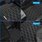 Nilight TPE Custom Fit TPE Floor Mats for Chevy Equinox 2025 Equinox EV 2024-2025 Malibu 2016-2025 Cruze 2016-2020 Blazer 2019-2023 Colorado Crew Cab 2015-2022 Trax 2024-2025 All Weather Waterproof