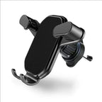 2PCS Car Phone Holder Mount Auto Locking Universal Phone Holder with Hook Clip for Car Air Vent for iPhone Samsung CM World