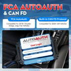 XTOOL D6S Car Diagnostic Tools OBD2 Full System Diagnostic Scanner 30+ Reset Services FCA Autoauth CAN FD Lifetime Free Update