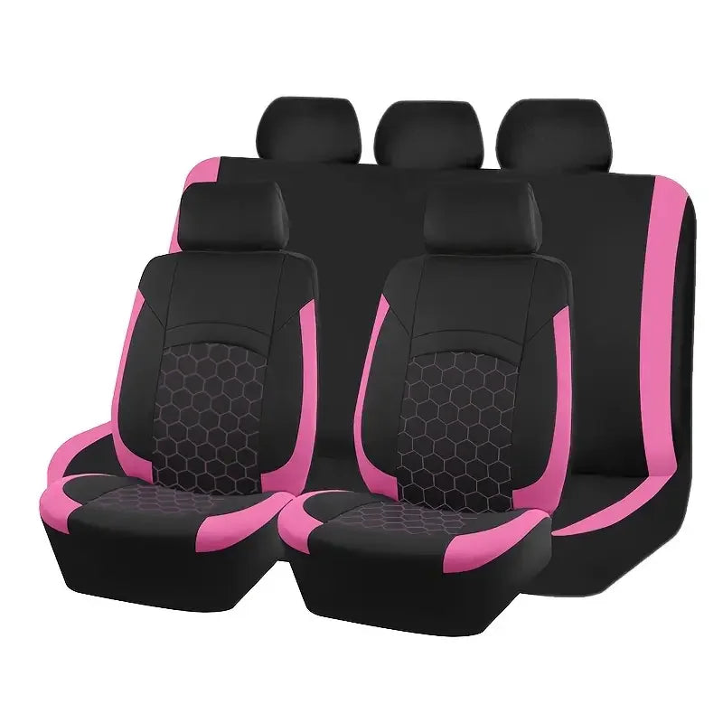 Universal Breathable and Durable 9-Piece All-Season Comfortable Soft Five-Seater Covers CM World