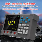ZEEWEII DSO3D12 3.2 Inch Desktop Digital Oscilloscope 120M Bandwidth Dual Channel Multimeter and Signal generator 3 in 1 CM World