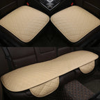 Universal Car Seat Covers PU Leather Seat Cover Auto Interior Accessories Mat Protector Car Leather Support Pad Car Seat Covers CM World