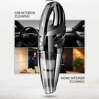 120W High Power Car Vacuum Cleaner Cordless Handheld Strong Suction Wet Dry Portable Auto Dust Collector Household Cleaner