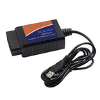 ELM327 USB V1.5 Car OBD2 Diagnostic Tool PIC18F25K80 OBDII Interface Scanner CAN Auto Code Reader ELM327 Interface For ScanTool