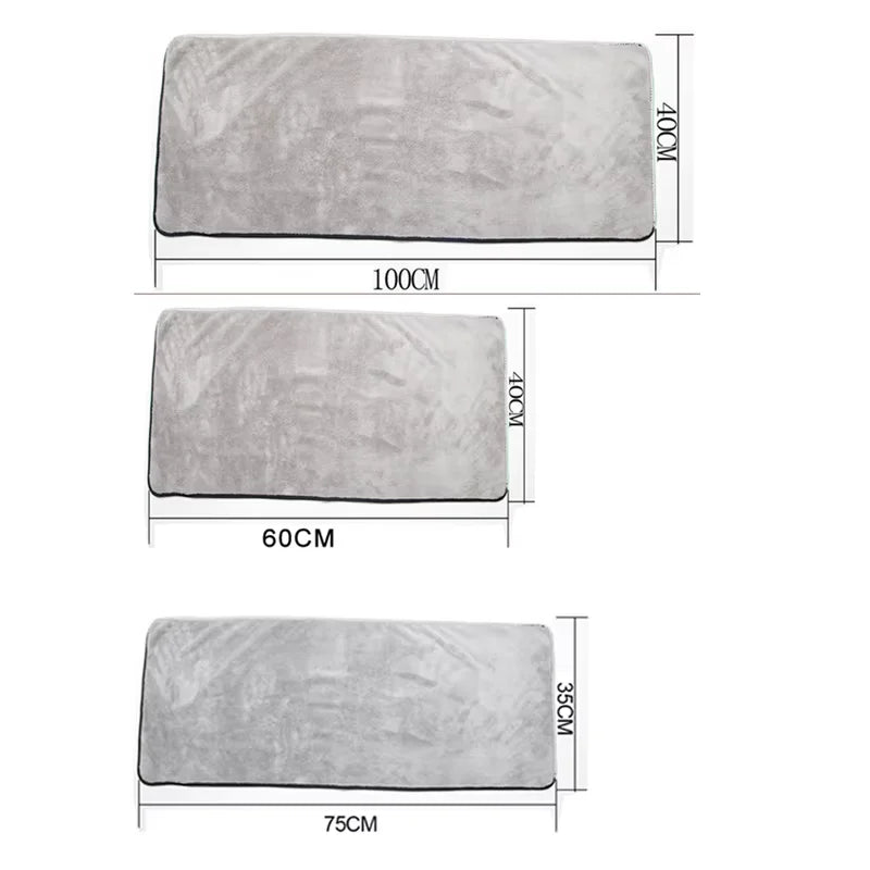 Microfiber Car Washing Towel Ultra-Soft Car Cleaning Towels High Absorbent Drying Cloth Wash Towel for Car Detailing CM World