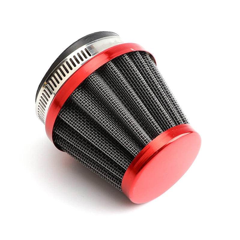 Motorcycle 35mm 38mm 42mm 45mm 48mm Mushroom Head Air Filter Cleaner Intake Pipe Modified Scooter Pit Dirt Bike ATV Universal CM World