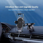 Car Phone Holder Mount 360° Rotation Suction Cup Universal Dashboard Stand Auto Windshield Phone Bracket for Support All Phones CM World