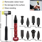 54/30/25PCS Auto Dent Removal Kit Puller  Suckers Suction Cup Tool with Tabs for Car Body Repair Dent Removal Paintless Kit CM World