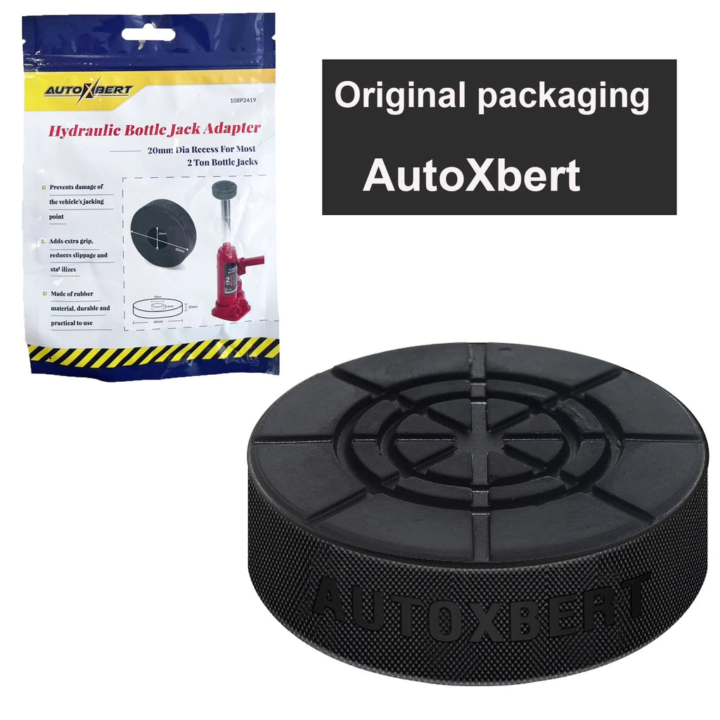 Universal Bottle Jack Rubber Pad Anti-slip Adapter Support Block Car Lift Tool 2 - 10 Ton Bottle Jacks Jacking Points Repair New CM World