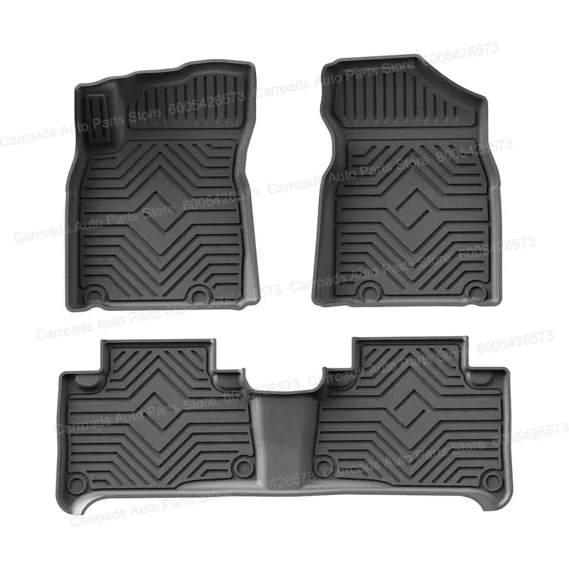 (LHD)For Geely Vision X6 2016-2019 Floor Mats Eco Friendly TPE Car Floor Mats 3D All Weather Material Auto Carpet Liners