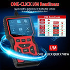 Professional Obd2 Diagnostic Scanner Tool, USB Powered, Engine Fault Detector, Code Reader, Battery Tester, I/M Readiness Status, Code Eraser, Supports 10 Languages, Suitable for All Obd Ii Protocol Cars Manufactured since 19 Car Mobile World