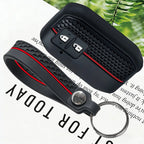 Premium Silicone Car Key Case Cover With Keychain-For Suzuki Swift 2017 2018 Keyring Key Chain Holder Protector