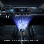 Wireless Handheld Vacuum Cleaner with Powerful Suction, Rechargeable Quick Charge for Car Home Pet Hair Removal Car Mobile World