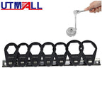 7PCS Crowfeet Oil Filter Offset Cap Wrench Set Remove Removal Metric 24-38mm