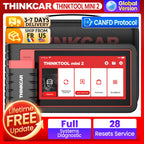 THINKCAR Thinktool Mini 2 CANFD Car Diagnostic Tool OBD2 Scanner Auto VIN Diagnosis Full System 28 Resets Free Code Reader